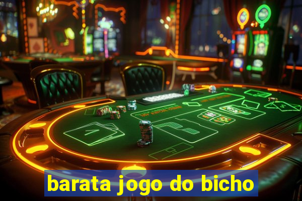 barata jogo do bicho