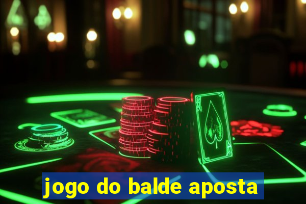 jogo do balde aposta