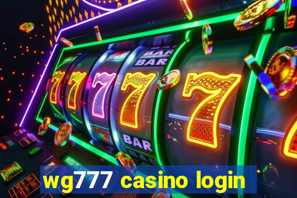 wg777 casino login