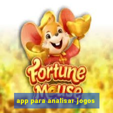 app para analisar jogos