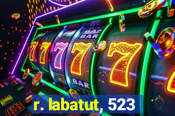 r. labatut, 523