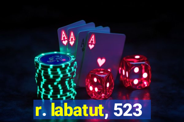 r. labatut, 523