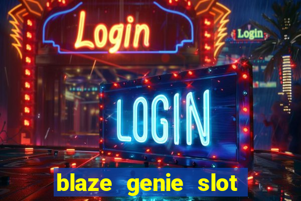 blaze genie slot paga mesmo