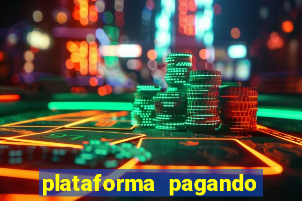 plataforma pagando no cadastro