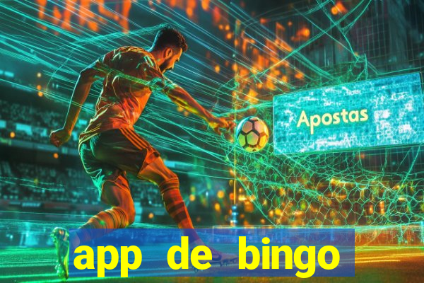 app de bingo valendo dinheiro