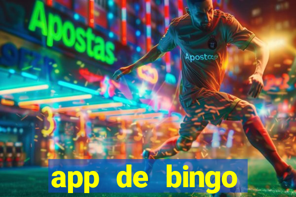 app de bingo valendo dinheiro