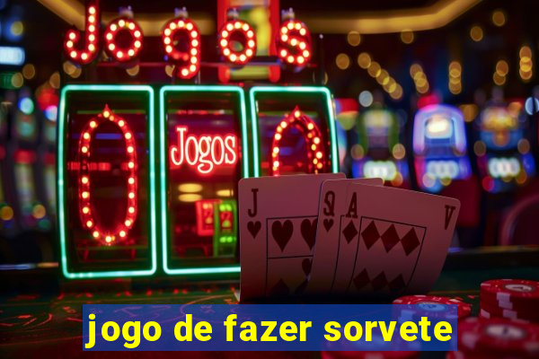 jogo de fazer sorvete