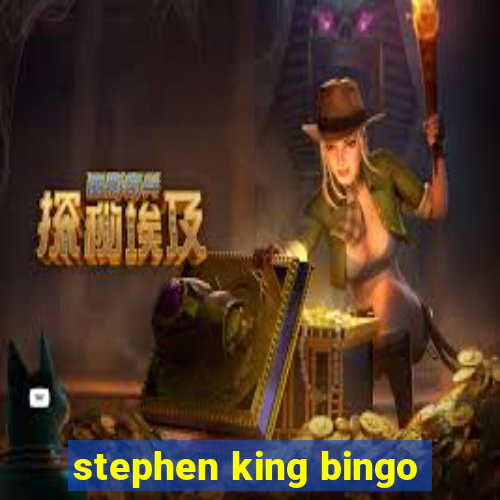 stephen king bingo