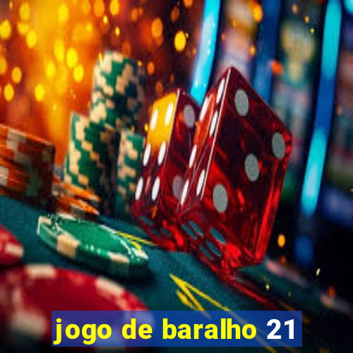 jogo de baralho 21