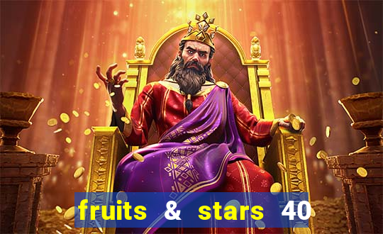 fruits & stars 40 christmas slot