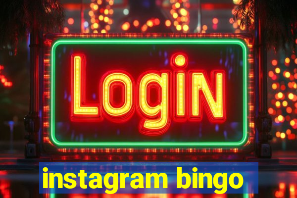 instagram bingo