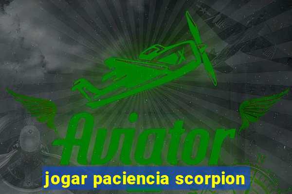 jogar paciencia scorpion