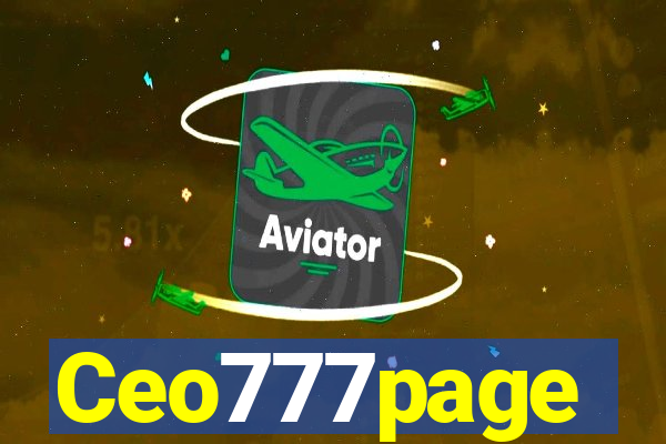 Ceo777page