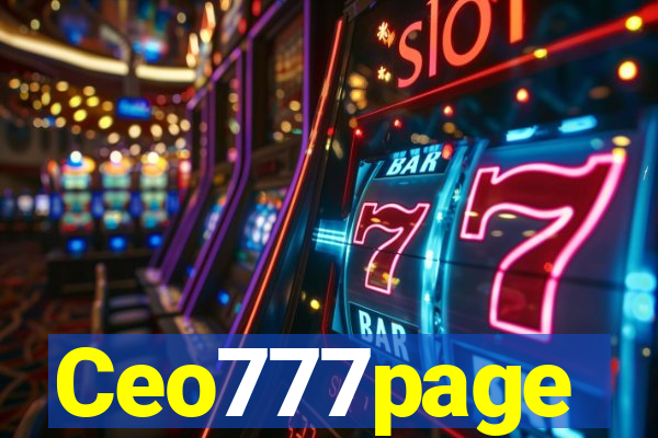 Ceo777page