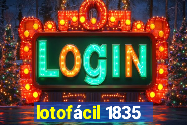 lotofácil 1835