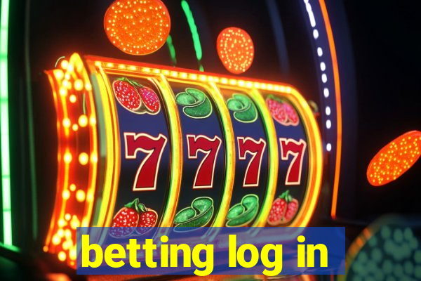 betting log in