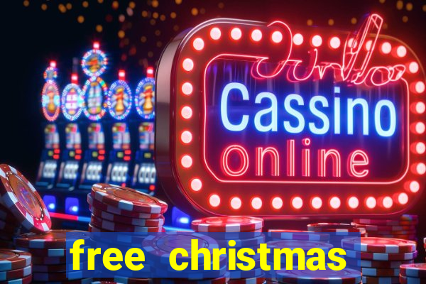 free christmas bingo cards