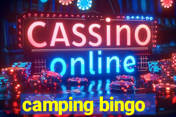 camping bingo