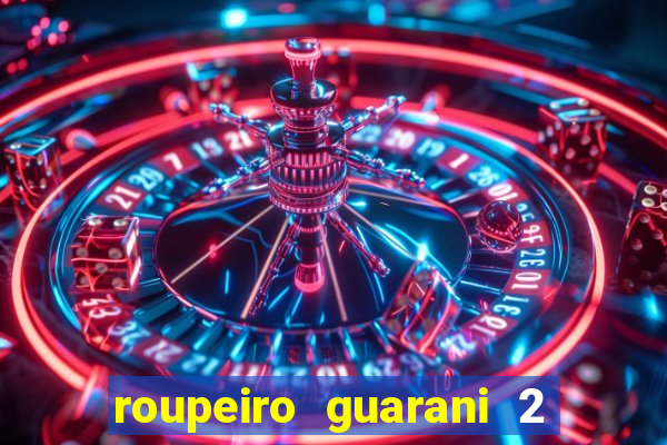 roupeiro guarani 2 portas de correr com espelho