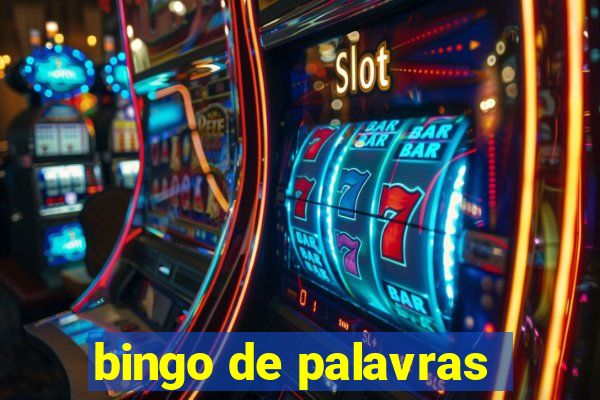 bingo de palavras