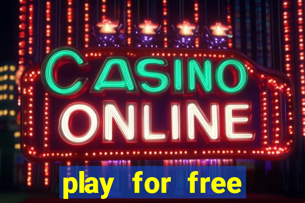 play for free casino games