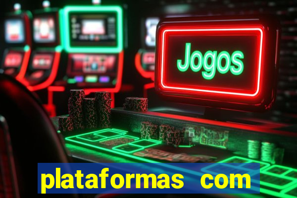 plataformas com bonus no cadastro