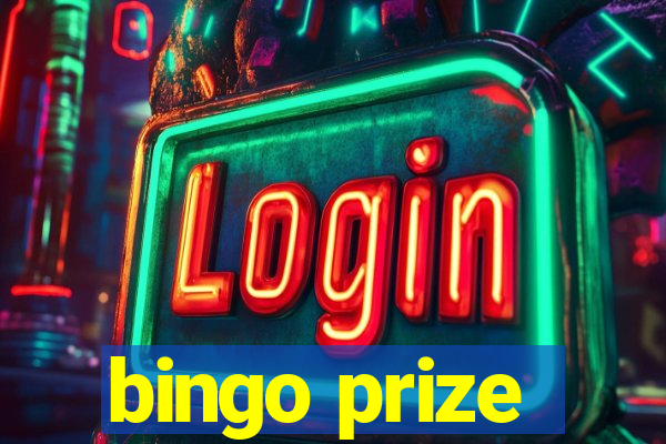 bingo prize