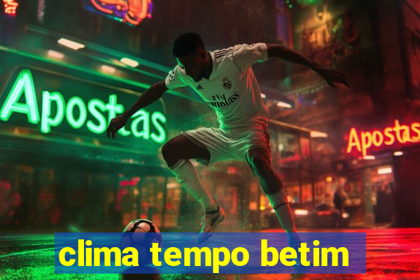 clima tempo betim