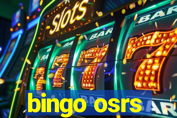 bingo osrs