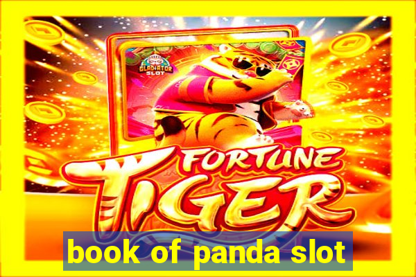 book of panda slot