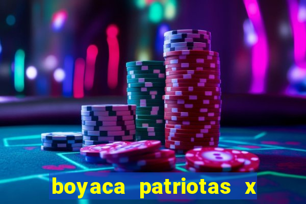 boyaca patriotas x deportivo pereira