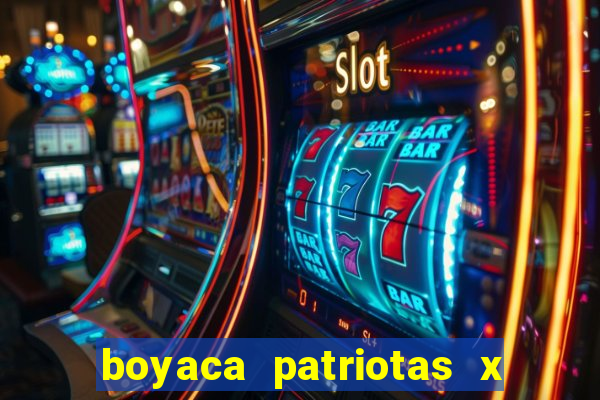 boyaca patriotas x deportivo pereira