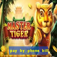 pay by phone bill bingo uk