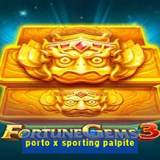 porto x sporting palpite