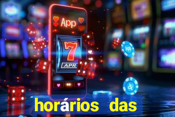 horários das plataformas de jogos