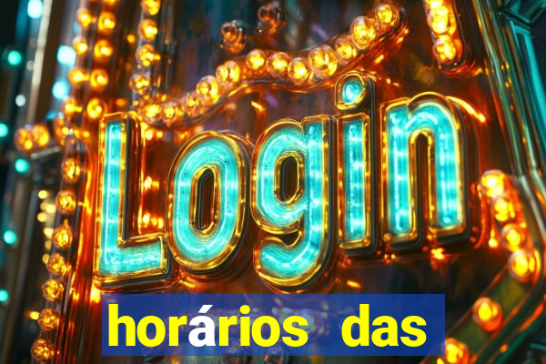 horários das plataformas de jogos