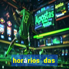 horários das plataformas de jogos