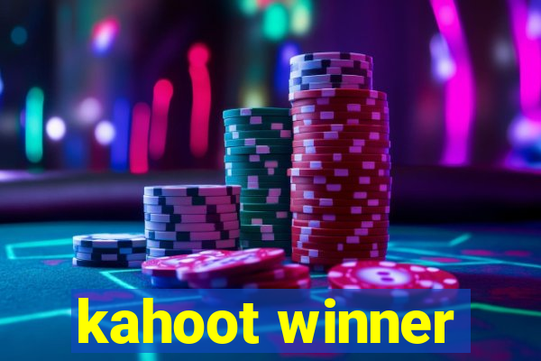 kahoot winner