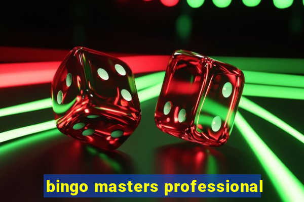 bingo masters professional