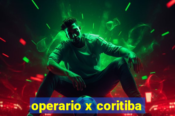 operario x coritiba