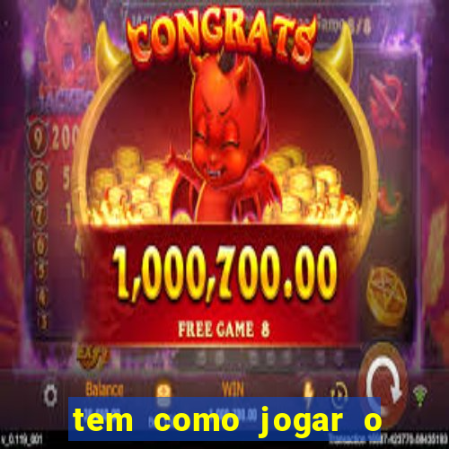 tem como jogar o jogo do bicho online