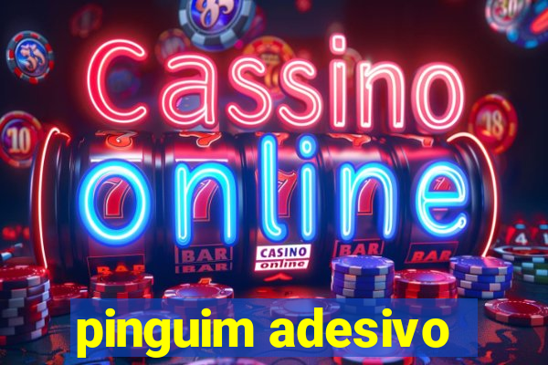 pinguim adesivo