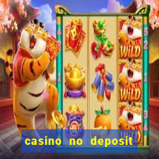 casino no deposit welcome bonus