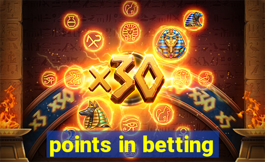 points in betting