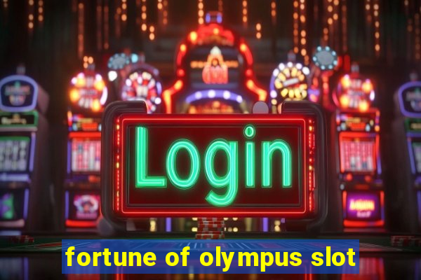 fortune of olympus slot