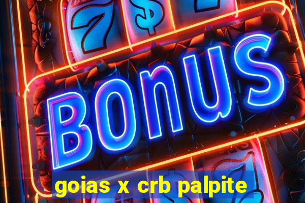 goias x crb palpite