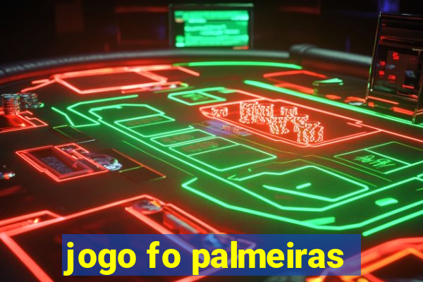 jogo fo palmeiras