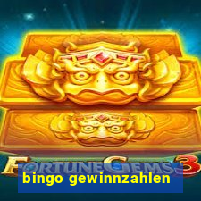 bingo gewinnzahlen