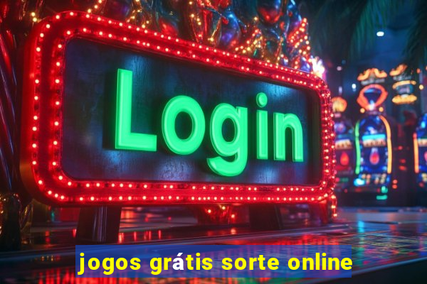 jogos grátis sorte online