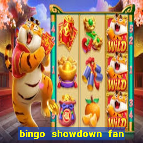 bingo showdown fan page freebies